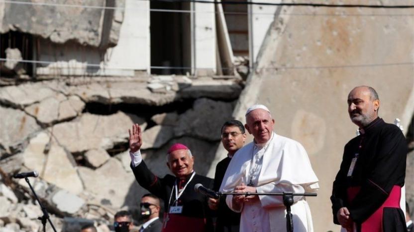 Papa'dan Erbil ve Musul'a ziyaret