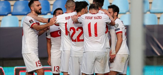 Türkiye, Dünya Kupası elemeleri üçüncü maçında Letonya karşısında
