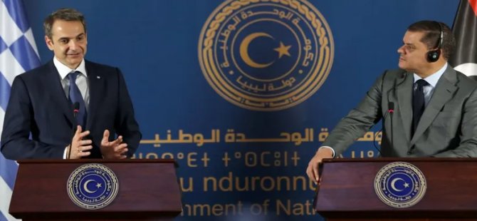 Miçotakis Libya'da konuştu: Türkiye'yle anlaşmayı iptal edin