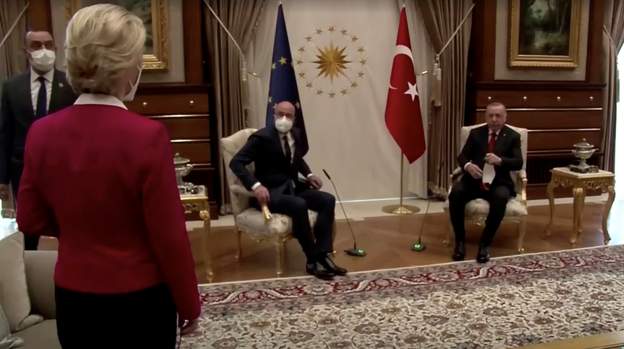 Dışişleri Bakanı Çavuşoğlu: Protokolde AB’nin talepleri doğrultusunda böyle bir oturma düzeni ayarlandı