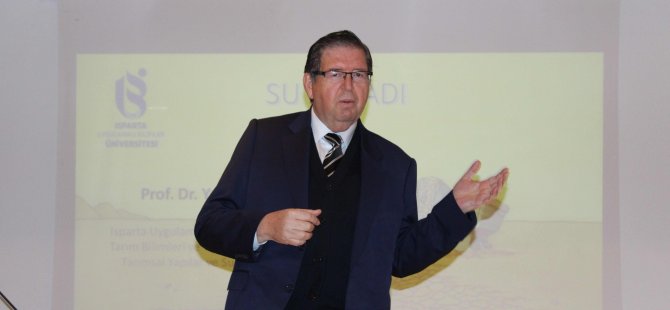 Ο ακαδημαϊκός της EUL Aşkın έδωσε πληροφορίες σχετικά με τα Εναλλακτικά Προϊόντα στη Citrus Agriculture στην ΤΔΒΚ
