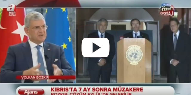 "Belki Kıbrıs Sorunu'nun çözülememesinin nedeni de rahmetli Denktaş'tır" (video)