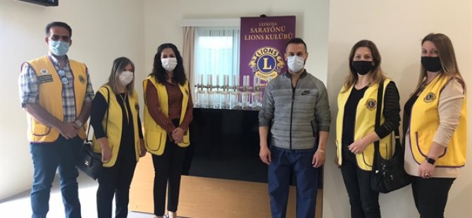 Lıonslardan Pandemi Hastanesi’ne Bağış