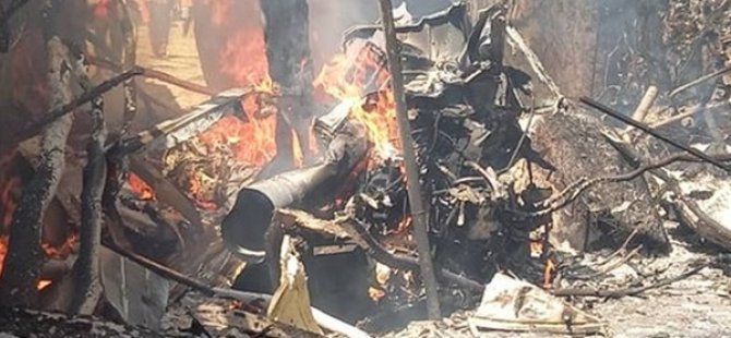 Zimbabwe'de askeri helikopter düştü: 4 ölü