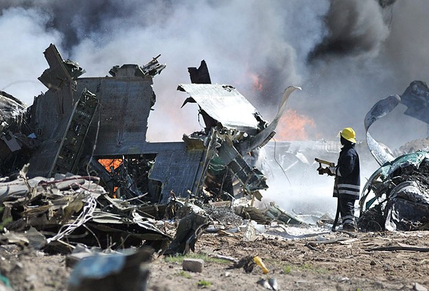 Etiyopya uçağı Somali'de düştü