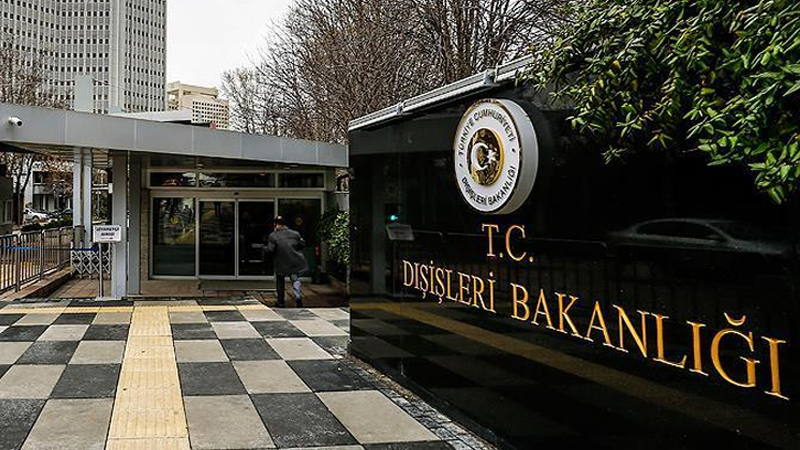 ABD Büyükelçisi, T.C. Dışişleri Bakanlığı'na çağrıldı