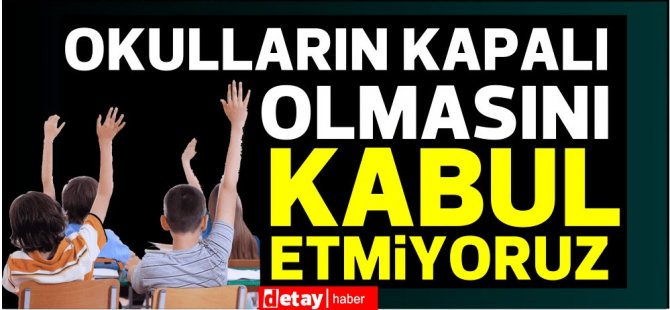 Kıbrıs Türk Pediatri Kurumu:Ülkemizde okulların kapalı olmasını kabul etmiyoruz