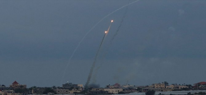 Gazze Şeridi’nden Batı Kudüs ve Beyt Şems kentine 6 roket atıldı