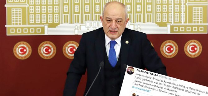 Erdoğan'ın "İsrail'e ihtiyacımızın olduğunu kabul etmemiz lazım" sözlerini hatırlatan CHP'li vekilin Twitter hesabı askıya alındı