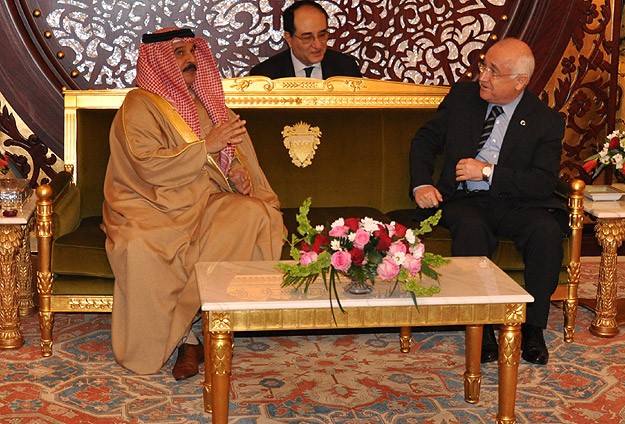 Bahreyn Kralı Al Halife, Çiçek'i kabul etti