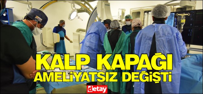 Ali Güvensoy’un kalp kapağı, Dr. Suat Günsel Girne Üniversitesi Hastanesi’nde ameliyatsız yöntemle değiştirildi