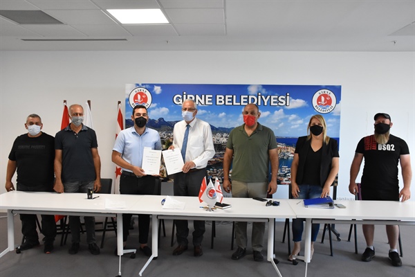 Girne Belediyesi ile Dev-İş TİS imzaladı
