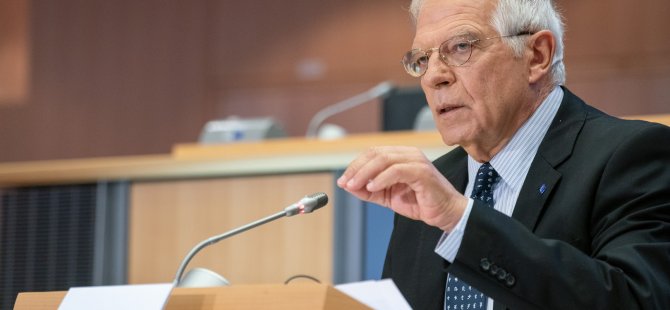 Borrell: AB Kıbrıs müzakerelerine ne kadar erken tam olarak dâhil olursa o kadar iyi