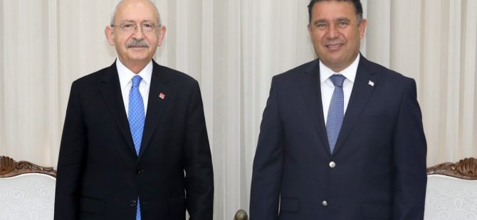 Başbakan Ersan Saner, Kılıçdaroğlu ve Heyetini Ağırladı