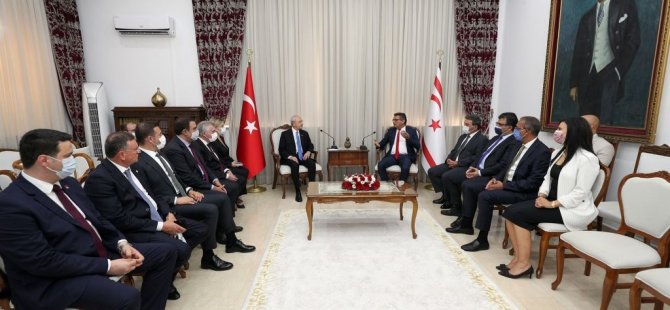 CTP, Kılıçdaroğlu’nu kabul etti.