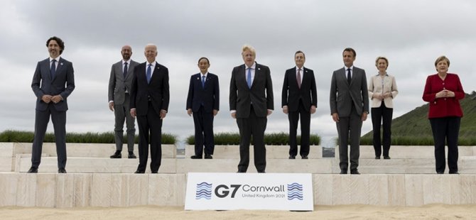 ABD Başkanı Biden, G7 Liderler Zirvesi’nde İngiltere, İtalya ve Japonya Başbakanlarıyla Görüştü