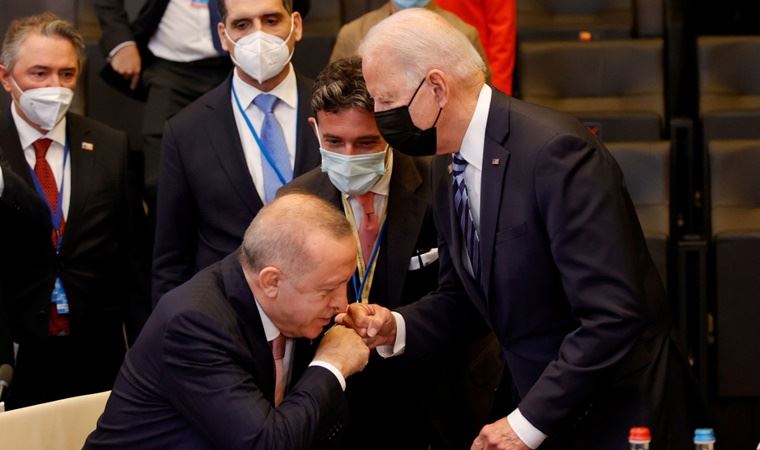 Erdoğan-Biden zirvesinden ilk kareler