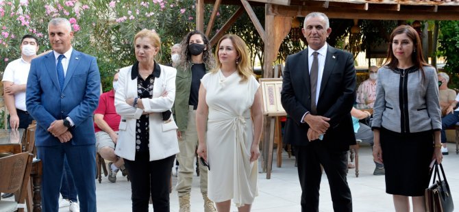 Cumhurbaşkanı Ersin Tatar’ın eşi Sibel Tatar, “Minyatür Kıbrıs Kapıları” sergisinin açılışını gerçekleştirdi