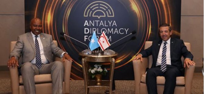 Dışişleri Bakanı Ertuğruloğlu, Somali Dışişleri ve Uluslararası İşbirliği Bakanı İle Görüştü