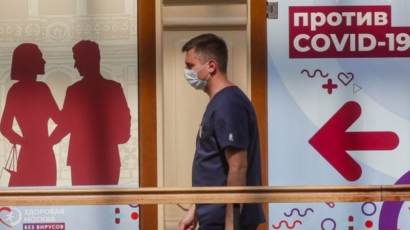 Covid: Rusya'da Şubat ayından beri en fazla günlük can kaybı yaşandı, Moskova yeni önlemler getirdi