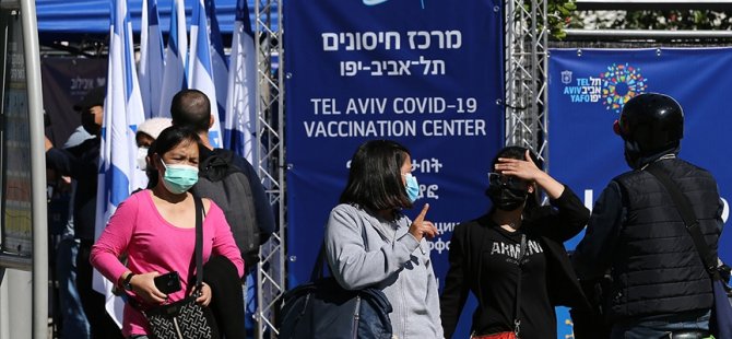 İsrail'de Kovid-19 salgınında son 3 ayın en yüksek günlük vaka sayısı kaydedildi