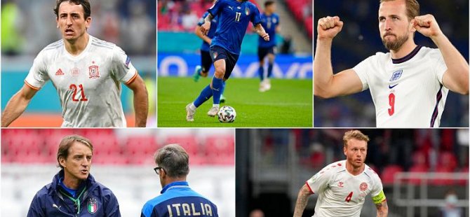 Euro 2020'de yarı finale doğru: İtalya 32 maçtır yenilmiyor, İngiltere kalesinde gol görmedi