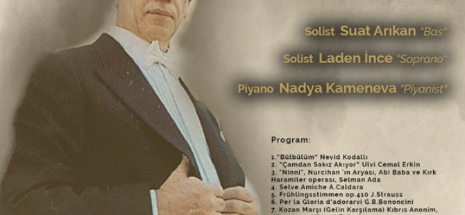 Kıbrıslı Türk ilk opera sanatçısı Attila Manizade düzenlenecek konserle anılacak
