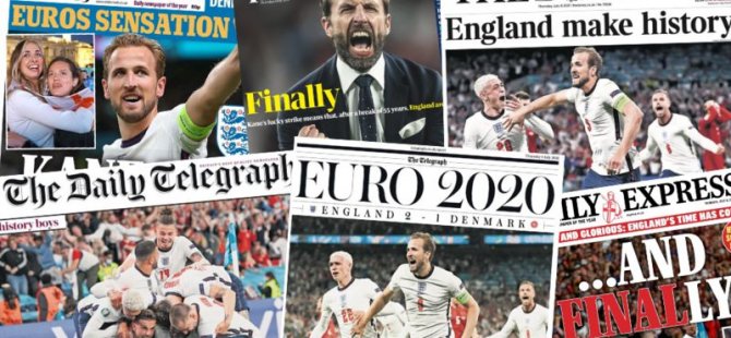 EURO 2020 yarı finali İngiliz basınında: '60 yaşından küçüklerin hiç tatmadığı bir duygu'