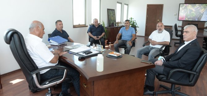 Gönyeli Belediye Başkanı Benli, Sanayi Odası Yeni Yönetimini Kabul Etti