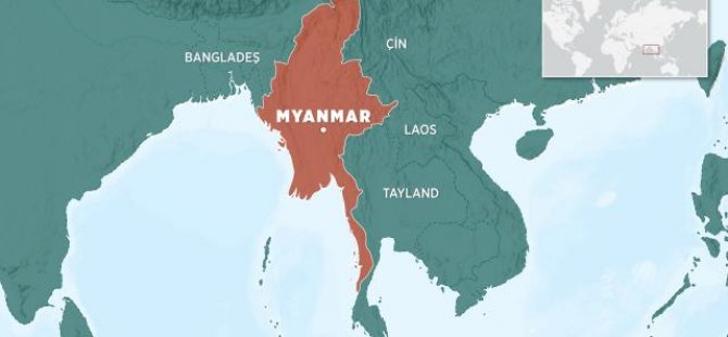 Myanmar'da elektrik şirketinin ofisinde bomba patladı: 7 yaralı