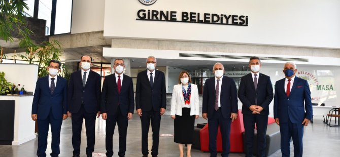 Türkiye Belediyeler Birliğinden Girne Belediyesine Ziyaret