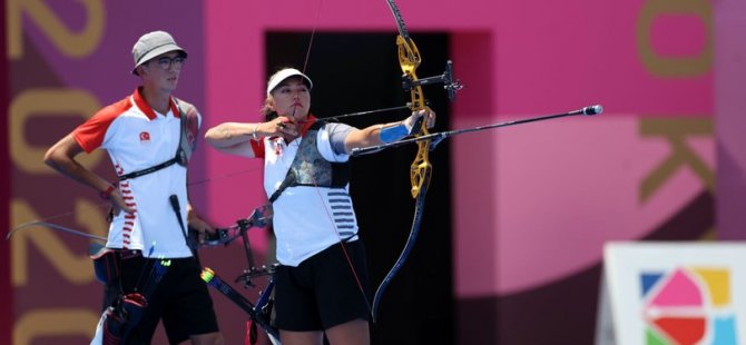 2020 Tokyo Olimpiyatları'nda okçuluk karışık takımı 4'üncü oldu