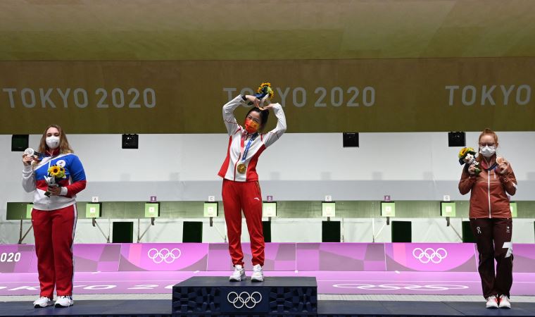Çin, Tokyo Olimpiyatları'na damga vurdu