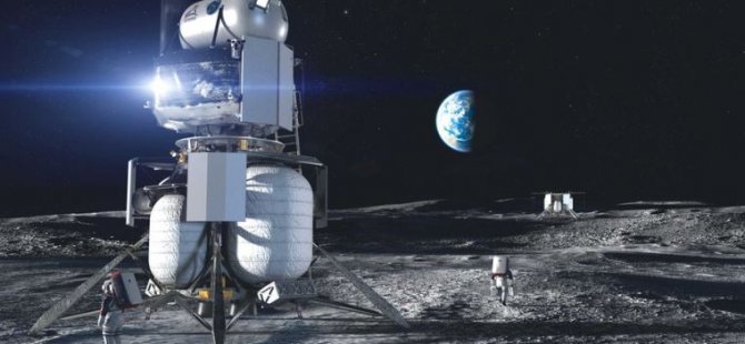 Jeff Bezos'tan NASA'ya Ay'a astronot indirecek uzay aracı için 2 milyar dolarlık teklif