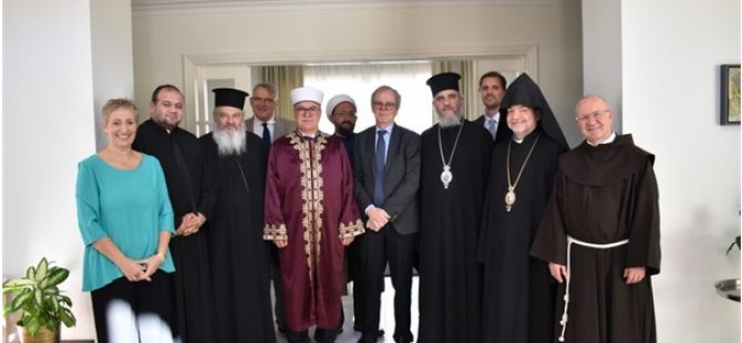 Kıbrıs Barış Sürecinde Dini Yol Ofisi’nden Atalay’a Teşekkür
