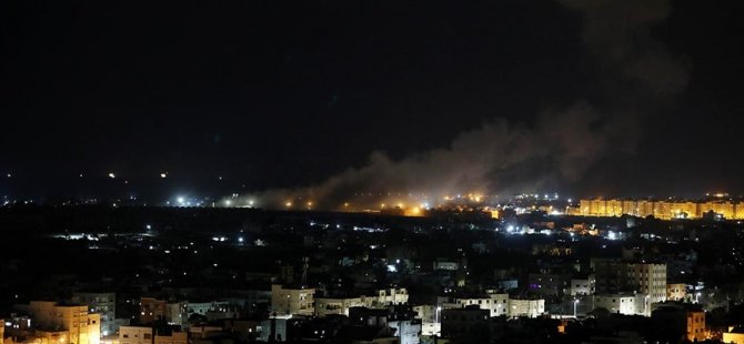 İsrail uçakları Gazze'ye hava saldırısı düzenledi