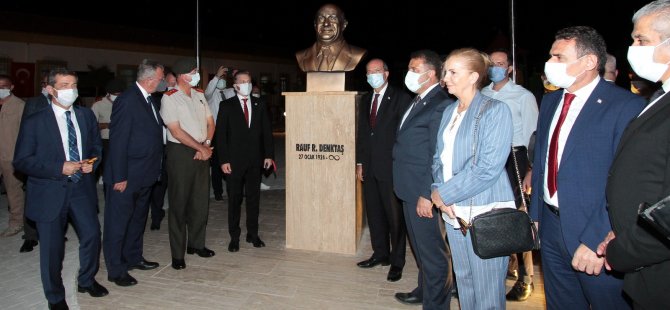Akçay’da, Rauf Raif Denktaş’ın adına düzenlenen parkın açılışı yapıldı