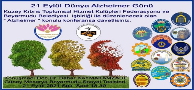 Lıons Kulüpleri ve Beyarmudu Belediyesi İş Birliğinde Yarın “Alzheımer” Konulu Konferans Düzenleniyor
