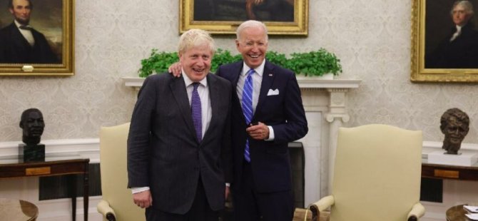 İngiltere Başbakanı Johnson, ABD Başkanı Biden ile görüştü