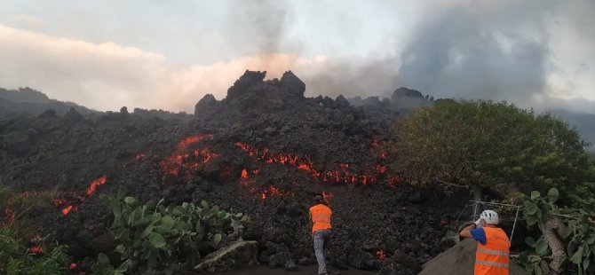 Kanarya Adaları’nda yanardağ felaketi