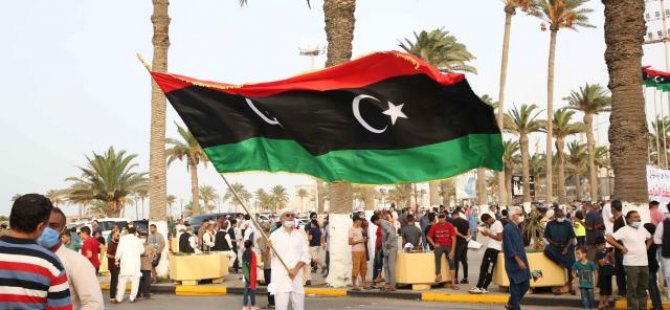 Libya'da güvenoyu kararı protesto edildi