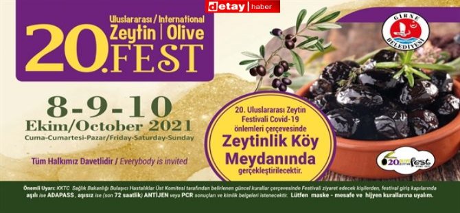 Zeytin Festivali Yarın Başlıyor