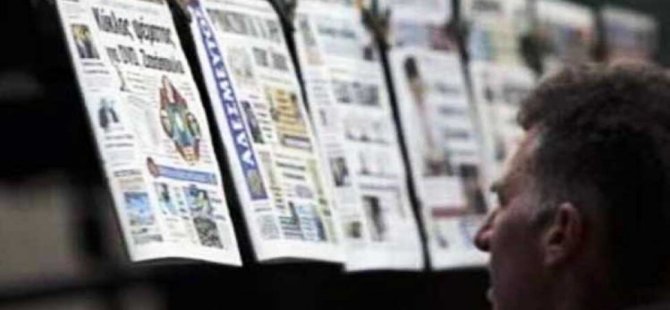 KKTC’de yapılan yerel seçim Rum basınına da yansıdı