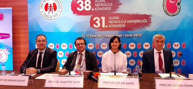 38. Ulusal Nefroloji Kongresi ile 31.Ulusal Nefroloji Hemşireliği Kongresi Girne’de yapılıyor