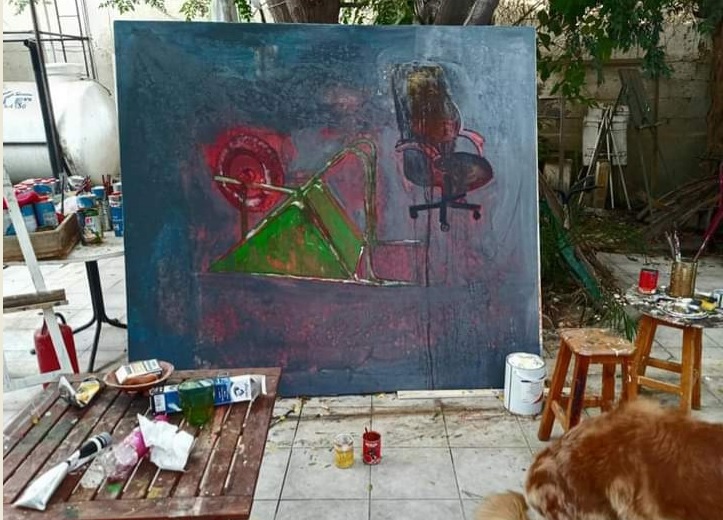 Aşık Mene’nin "Varoluş" adlı kişisel yağlı boya resim sergisi,açılıyor
