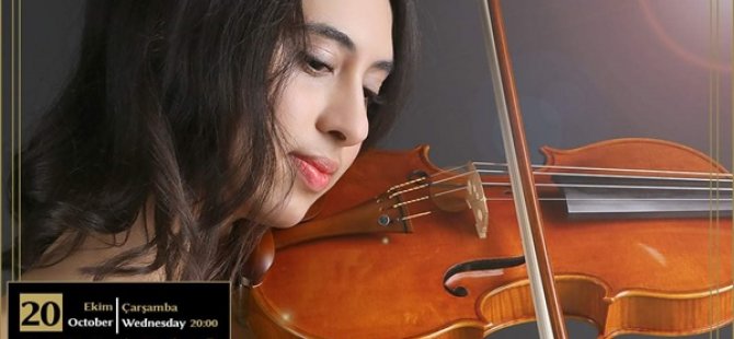 19. Uluslararası Kuzey Kıbrıs Müzik Festivali, genç yetenek Nursel Hançer’in keman resitaliyle devam edecek