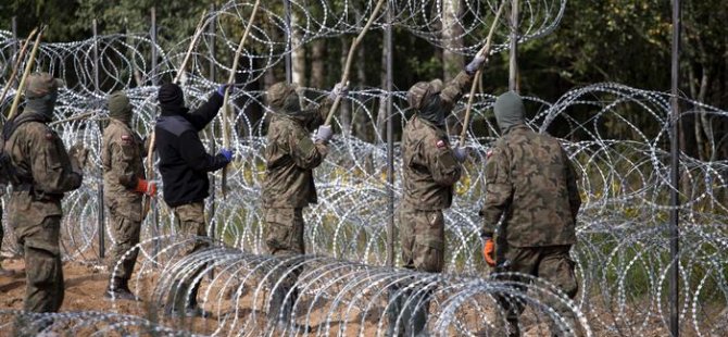Polonya sığınmacı geçişini önlemek için Belarus sınırında asker görevlendirdi