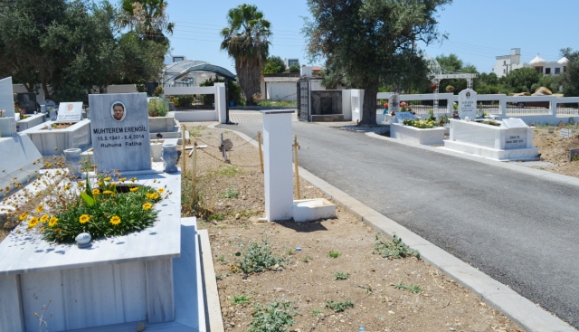 Karaoğlanoğlu Yeni Mezarlık, Çevre ve Peyzaj Projesi tamamlandı