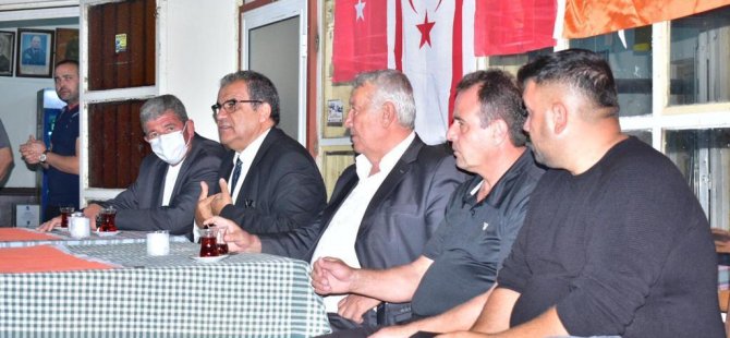 UBP Genel Başkan Adayı Sucuoğlu Paşaköy’ü Ziyaret Etti