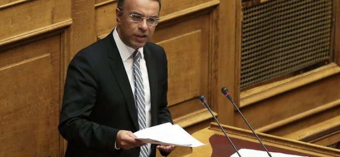 Yunanistan Maliye Bakanı Güney Kıbrıs’ta Temaslarda Bulundu